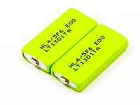 Battery for Audio 0.6Wh Ni-Mh 1.2V 500mAh for MP3, MP4, & Audio