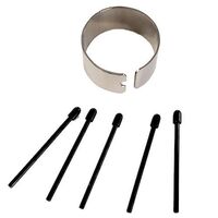 440042 stylus pen accessory Black 6 pc(s) 440042, Tip kit, Black, Zebra L10, 6 pc(s)