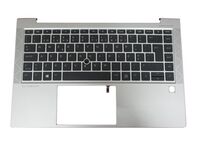 TOPCVR W/KB BL PVCY GR M15208-041, Cover + keyboard, German, Keyboard backlit, HP, EliteBook 845 G7 Einbau Tastatur