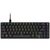 K65 Pro Mini Keyboard Usb , Azerty Belgian Black ,