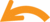 Drehrichtungspfeile - Orange, 17.5 x 40 mm, Folie, Selbstklebend, +80 °C °c