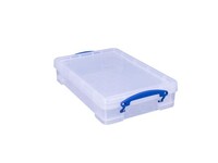 Really Useful Box Stapelbare opbergdoos 4 l 395 x 255 x 88 mm transparant