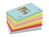 Post-it® Super Sticky Notes Miami kleuren, 76 x 127 mm (pak 6 stuks)