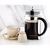 Olympia Contemporary Glass Cafetiere 12 Cup Stainless Steel