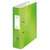 LEITZ Classeur à levier WOW 180°, A4, 8 cm, carton pelliculé, vert