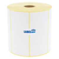 Thermotransfer-Etiketten 101,6 x 48 mm, 1.500 Papieretiketten auf 1 Rolle/n, 1 Zoll (25,4 mm) Kern, weiß permanent