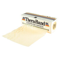 Thera Band ORIGINAL Übungsband Fitnessband Physioband 5,5 m, extra leicht, BEIGE, beige