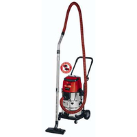 EINHELL TE-VC 36/30 Li S-Solo - Akku-Nass-Trockensauger (2x 18V Power X-Change | 30L Edelstahlbehälter | 2 Geschwindigkeiten)