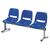 Polypropylene beam bench seating - 3 Seater