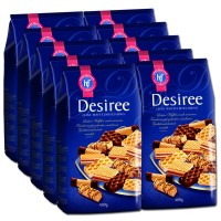 Desiree Waffel-Mischung Kekse 10 Beutel je 400g