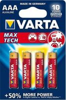 Varta MaxTech Alkáli elem AAA/LR3 1.5 V (4db/csomag) (4703101404)