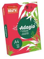 Rey "Adagio" Másolópapír színes A4 80g intenzív piros (ADAGI080X645)