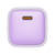 Wall charger Acefast A53 Sparkling series PD 30W GaN (purple)