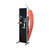 Panneaux rainurés mobile FlexiSlot "Construct-Slim | rouge pourpre sim. RAL 3004 anodisé argent / noir noir sim. RAL 9005
