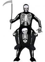 Disfraz de Esqueleto a Hombros de Esqueleto para adulto L