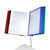 Cash Register Info / Flip Display System / Price List Holder "Quickload" | 4x each of red, blue, green, white and black 20