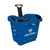 Roller Basket "TL-1", 55 liter Shopping Basket, for pulling and carrying | blue similar to PMS 293 C