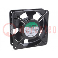 Ventilateur: AC; axial; 230VAC; 120x120x38mm; 144m3/h(±10%); 43dBA