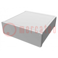 Enclosure: with panel; 1455; X: 165mm; Y: 160mm; Z: 51mm; aluminium