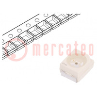 IR adó; 3528,PLCC2; 940nm; 11mW; 60°; SMD; Mér: 3,4x2,9x2,1mm; 40mA