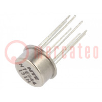 IC: operational amplifier; Ch: 1; TO5; ±18VDC
