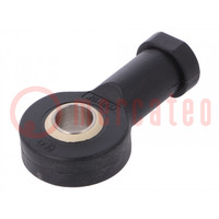 Ball joint; Øhole: 10mm; M10; 1.25; right hand thread,inside