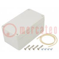 Enclosure: multipurpose; X: 65mm; Y: 115mm; Z: 55mm; Ritec; IP65