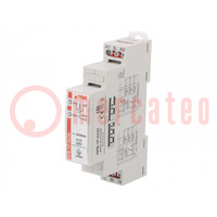 Relay: installation; bistable,impulse; SPST-NO; 16A; max.300VDC