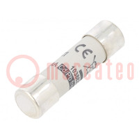 Fuse: fuse; gR; 4A; 1000VDC; cylindrical