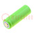 Re-battery: Ni-MH; 2/3AAA,2/3R3; 1.2V; 400mAh; Ø10.5x28.5mm