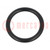 Guarnizione O-ring; caucciù NBR; Thk: 3mm; Øint: 20mm; nero