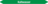 Mini-Rohrmarkierer - Kaltwasser, Grün, 0.8 x 10 cm, Polyesterfolie, Seton