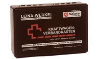 LEINA KFZ-Verbandkasten Standard, Inhalt DIN 13164, schwarz (89100071)