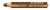 Multitalent-Stift STABILO® woody 3 in 1, Schreibfarbe der Mine: braun**, Farbe des Schaftes: in Minenfarbe. 15 mm