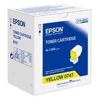 Epson oryginalny toner C13S050747, yellow, 8800s