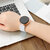 4_Silikonarmband TYS Smartwatch-Band universal 22mm rosa
