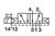 Schaltzeichen für SXE9574-Z75-60-23N ISO-Ventil