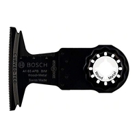 BOSCH ACCESORIOS - BOSCH PROFESSIONAL 10X HOJAS DE SIERRA DE INMERSIÓN AII 65 APB (PARA MADERA Y METAL, 40 X 65 MM, ACCESORIOS M