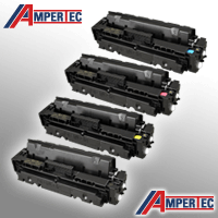 4 Ampertec Toner ersetzt HP CF410X-413X 4-farbig