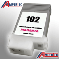Ampertec Tinte ersetzt Canon PFI-102M 0897B001 magenta