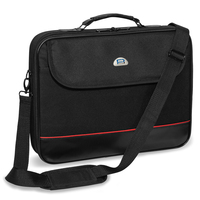 PEDEA Laptoptasche 15,6 Zoll (39,6 cm) TRENDLINE Notebook Umhängetasche mit Schultergurt, schwarz