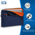 PEDEA Laptoptasche 17,3 Zoll (43,9cm) FASHION Notebook Umhängetasche mit Schultergurt, blau