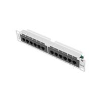 Lanberg Patchpanel 12-Port 1U 10" Cat. 6 UTP grau