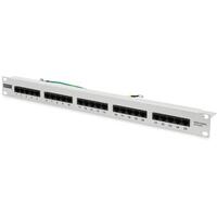 DIGITUS Patchpanel 1HE 25-Port Cat3 ungeschirmt ISDN grau