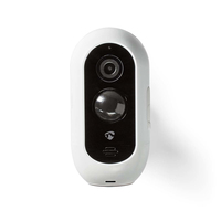 Nedis WIFICBO30WT biztonsági kamera Dóm IP biztonsági kamera Beltéri és kültéri 1920 x 1080 pixelek Plafon/fal