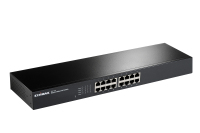 Edimax GS-1016 łącza sieciowe Nie zarządzany Gigabit Ethernet (10/100/1000) Czarny