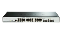 D-Link DGS-1510-28P Netzwerk-Switch Managed L3 Gigabit Ethernet (10/100/1000) Power over Ethernet (PoE) Schwarz
