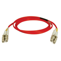 Tripp Lite N320-05M-RD Duplex Multimode 62.5/125 Fiber Patch Cable (LC/LC) - Red, 5M (16 ft.)
