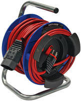 Brennenstuhl Kompakt G dispensador de cable Rojo