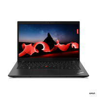 Lenovo ThinkPad L14 Laptop 35,6 cm (14") Full HD AMD Ryzen™ 5 PRO 7530U 8 GB DDR4-SDRAM 512 GB SSD Wi-Fi 6E (802.11ax) Windows 11 Pro Czarny